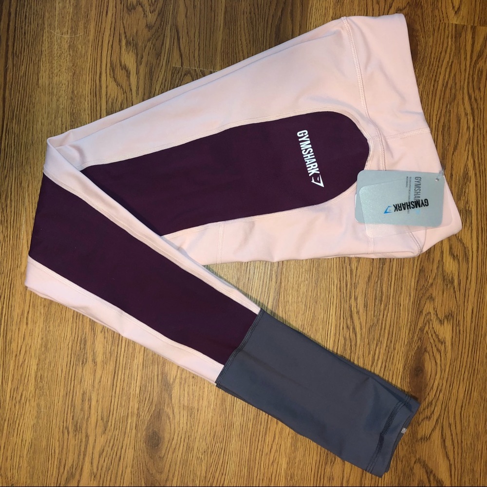Gymshark Workout leggings and sports bra top.